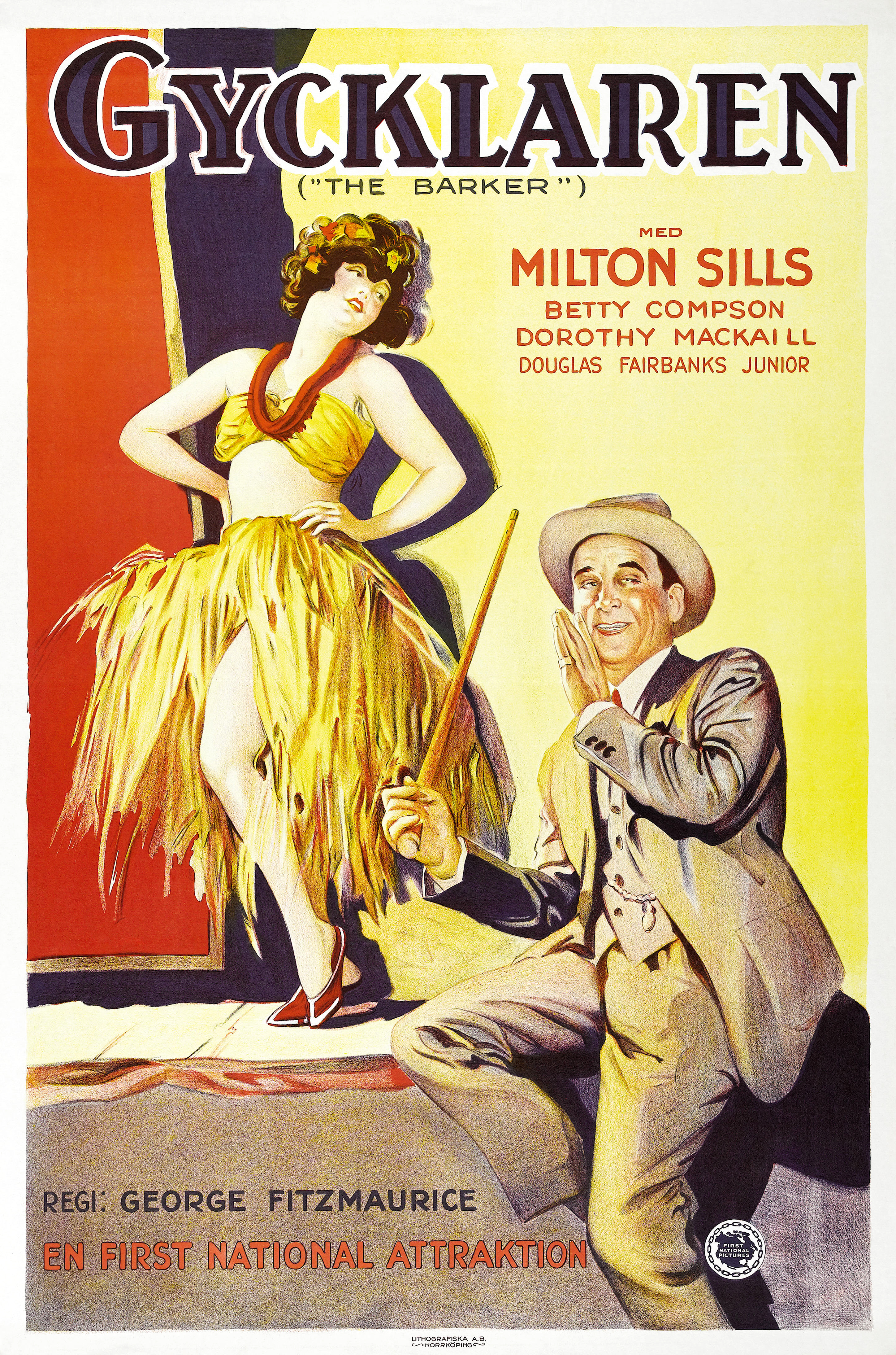 The Barker (1928) Dorothy Mackaill, Betty Compson, Douglas