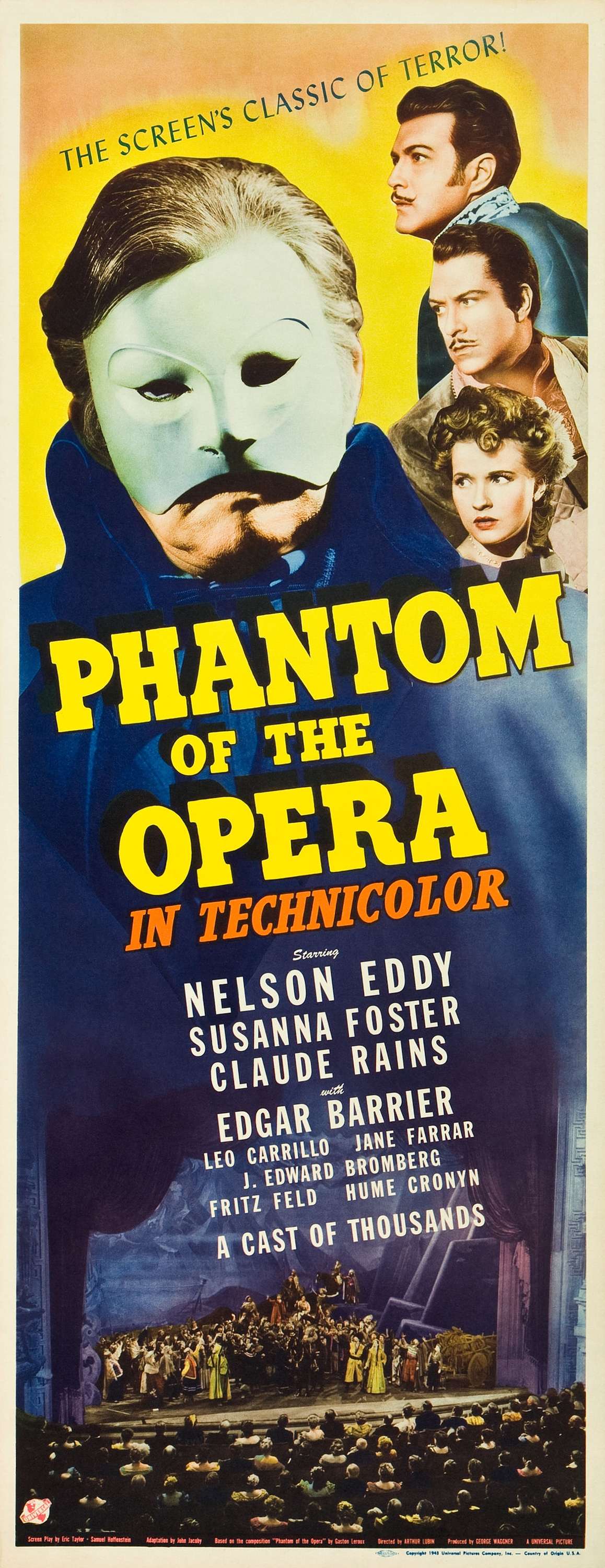 23+ The Phantom Of The Opera Movie 1943 Background