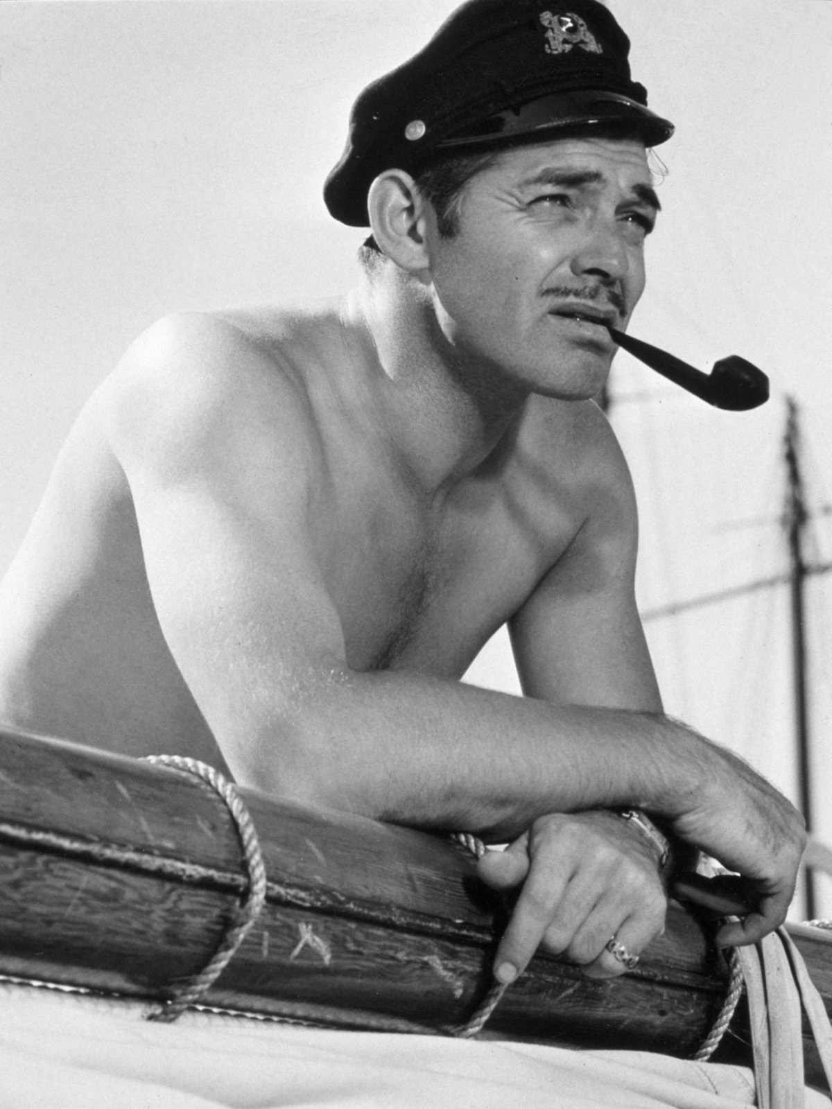 Clark gable naked